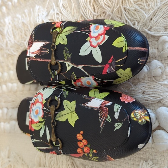 Vintage Havana NIB Betty Mule Black Floral - Picture 3 of 8